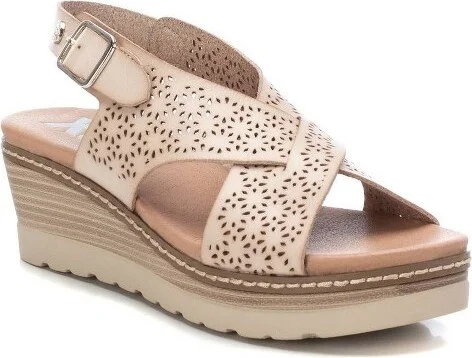 Xti Women's Wedge Sandals 140905 - Brown, - Image 3