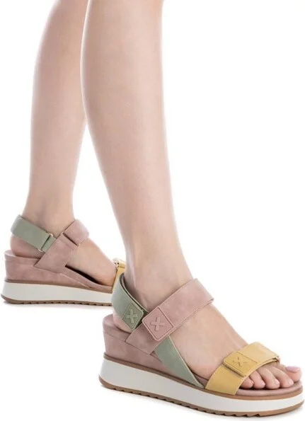 Xti Women's Wedge Sandals 143848 NUDE - Image 2