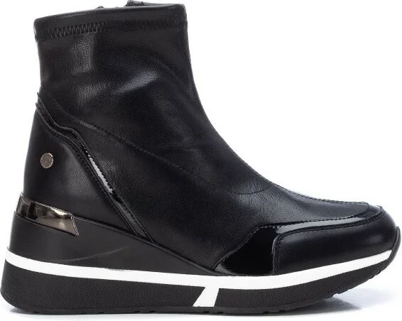 XTI Women's Wedge Sport Booties 14194 - Black, - Image 2