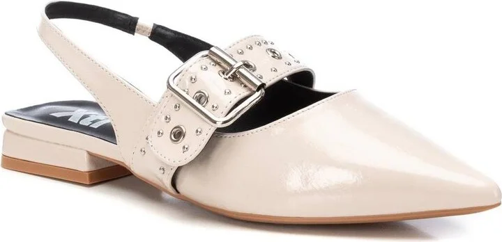 Xti Women's Wide Bucke Flats - Image 3