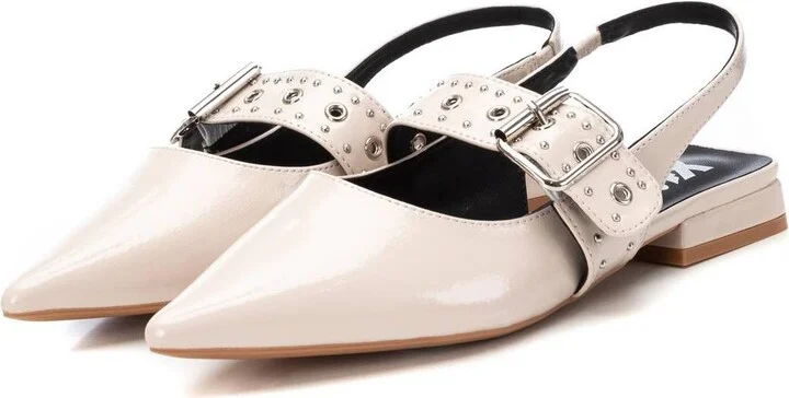 Xti Women's Wide Bucke Flats - Image 5