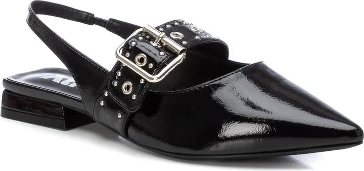 Xti Women's Wide Bucke Flats - Image 7