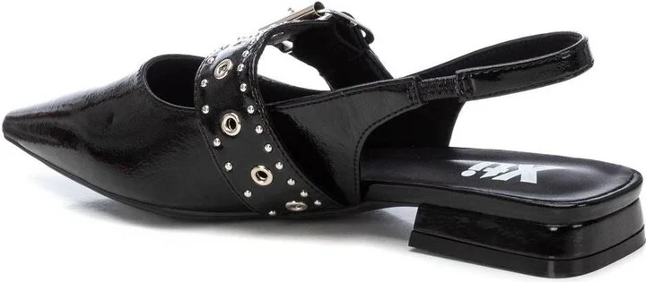 Xti Women's Wide Bucke Flats - Image 8
