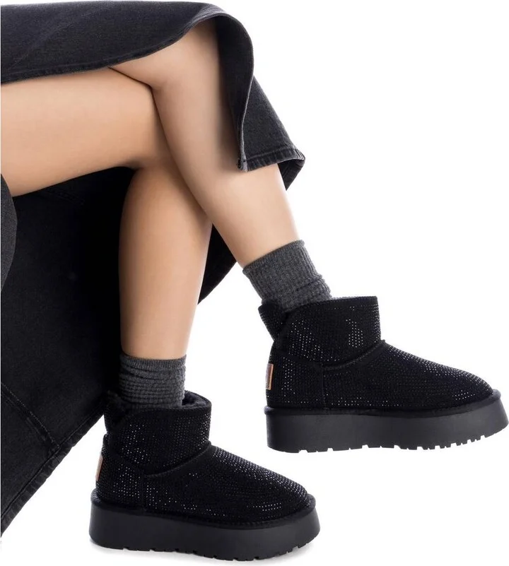 Xti Women's Winter Suede Booties By - Image 6