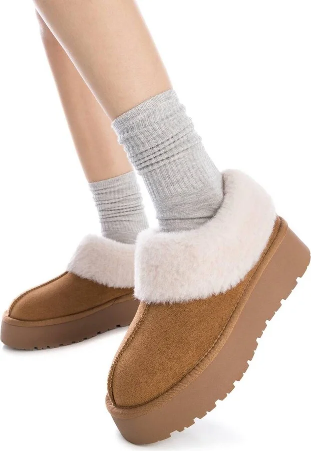 Xti Women's Winter Suede Clogs By - Image 7
