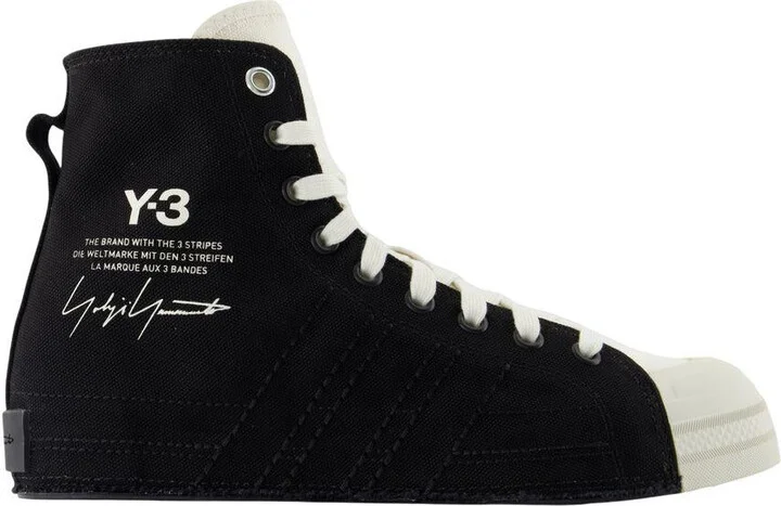 Y-3 Adidas Nizza Hi Sneakers