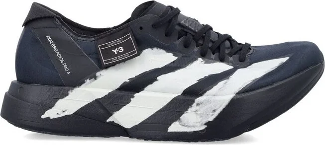 Y-3 Adios Pro 4 3-Stripe Detailed Sneakers
