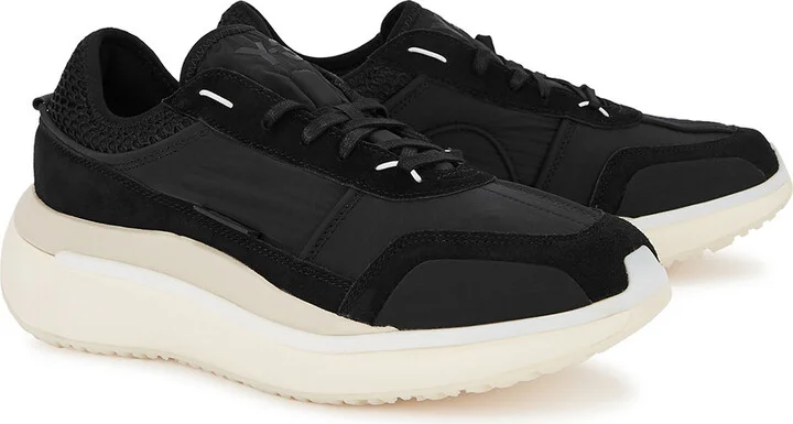 Y-3 Ajatu Run Black Panelled Sneakers - Image 2