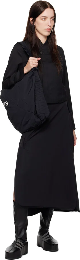 Y-3 Black Kyasu Overboot Tall Boots - Image 5