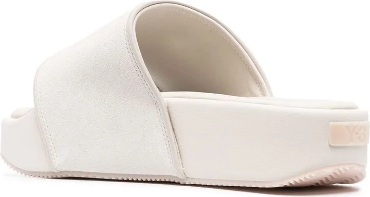 Y-3 Leather Slides - Image 3