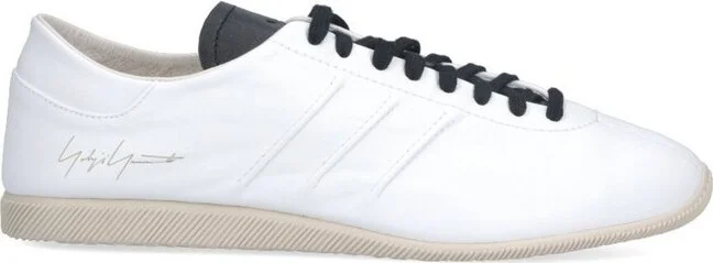Y-3 Logo Debossed Low-Top Sneakers