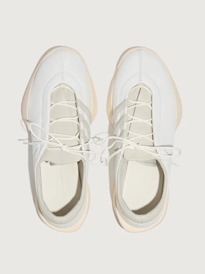 Y-3 Regu Leather - Cwhite/Talc/Wonwhi - Image 2