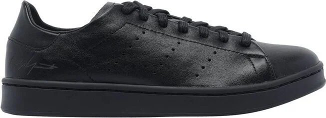 Y-3 Round-Toe Lace-Up Sneakers