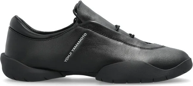 Y-3 Round-Toe Low Top Sneakers