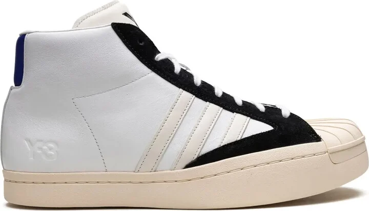 Y-3 Yohji Pro "White/Blue" sneakers