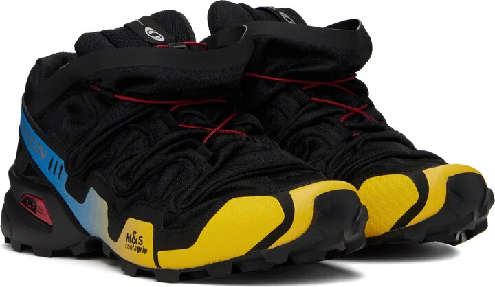 Y/Project Black Salomon Edition Speedcross 3 Sneakers - Image 4