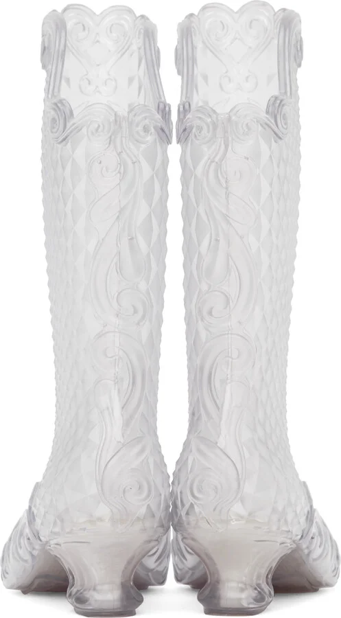 Y/Project Transparent Melissa Edition Court Boots - Image 2