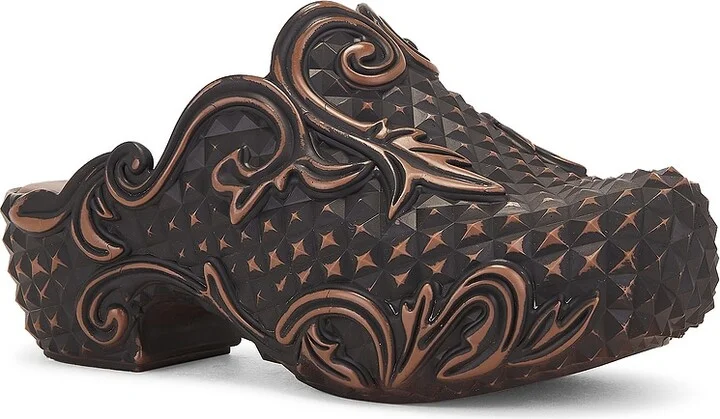 Y/Project X Melissa Court Clog in Brown - Image 2