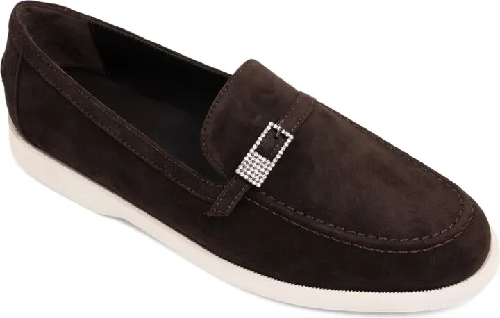 Yacht crystal-buckle loafers - Image 2