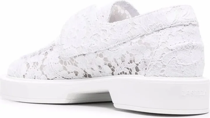 Yacht lace-pattern loafers - Image 3