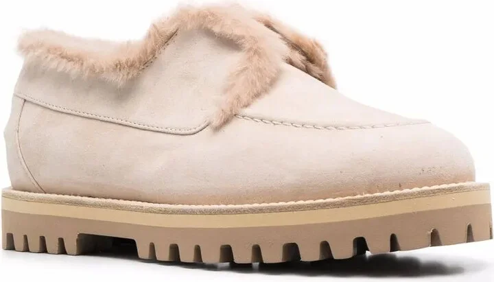 Yacht shearling-lined suede loafers - Image 2