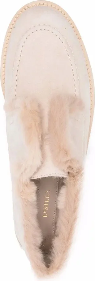 Yacht shearling-lined suede loafers - Image 4