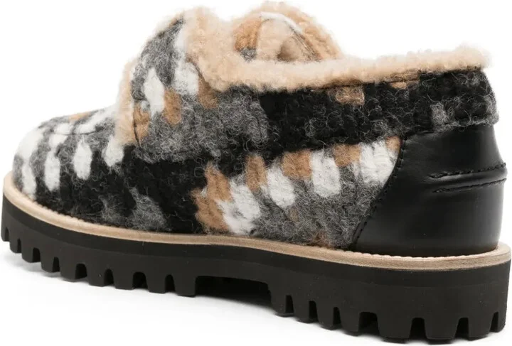 Yacht shearling-lining felted loafers - Image 3