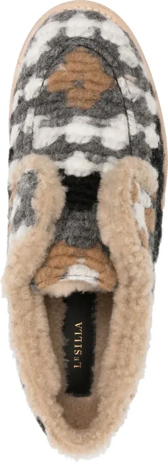 Yacht shearling-lining felted loafers - Image 4