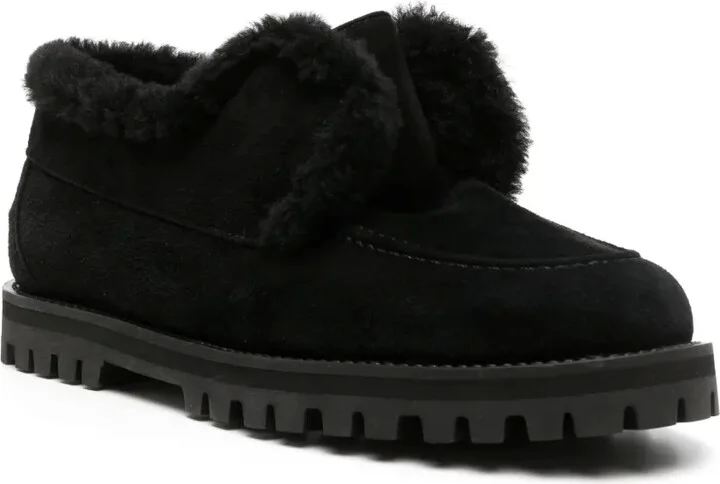 Yacht shearling-lining suede loafers - Image 2