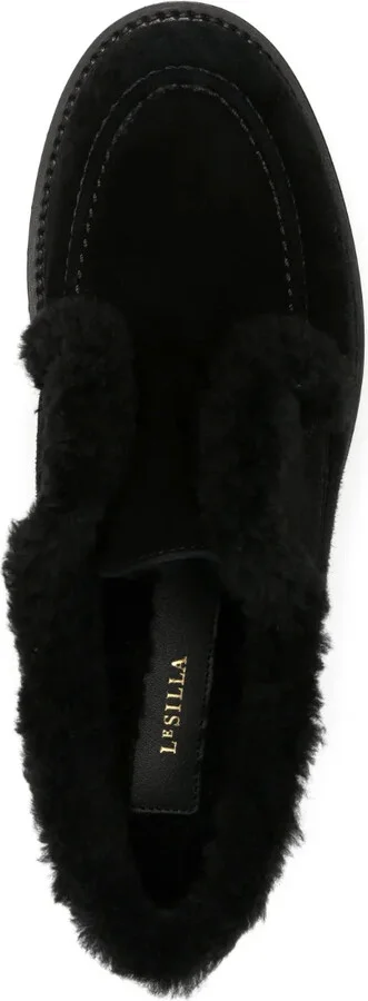 Yacht shearling-lining suede loafers - Image 4