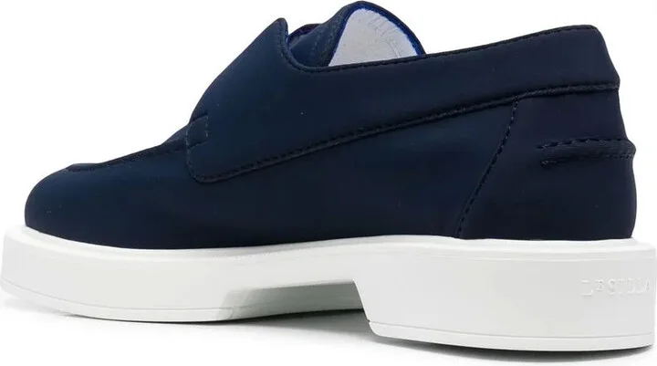 Yacht slip-on leather loafers - Image 3