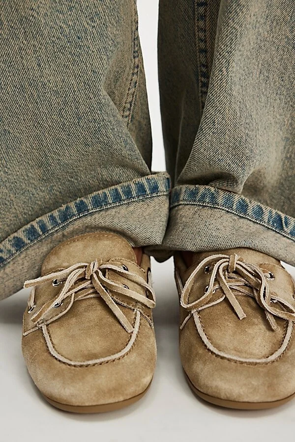 Yachting Day Suede Boat Shoes - Image 3
