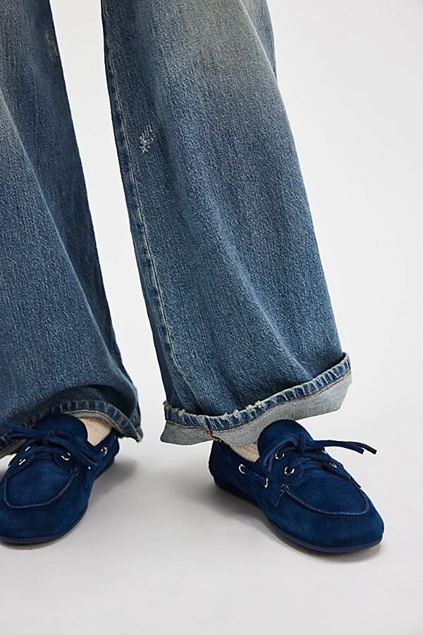 Yachting Day Suede Boat Shoes - Image 2
