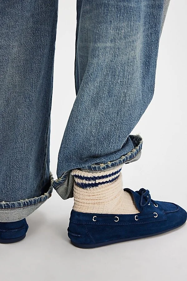 Yachting Day Suede Boat Shoes - Image 3