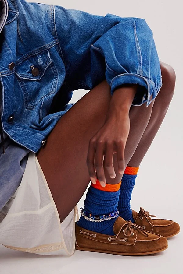 Yachting Day Suede Boat Shoes - Image 3