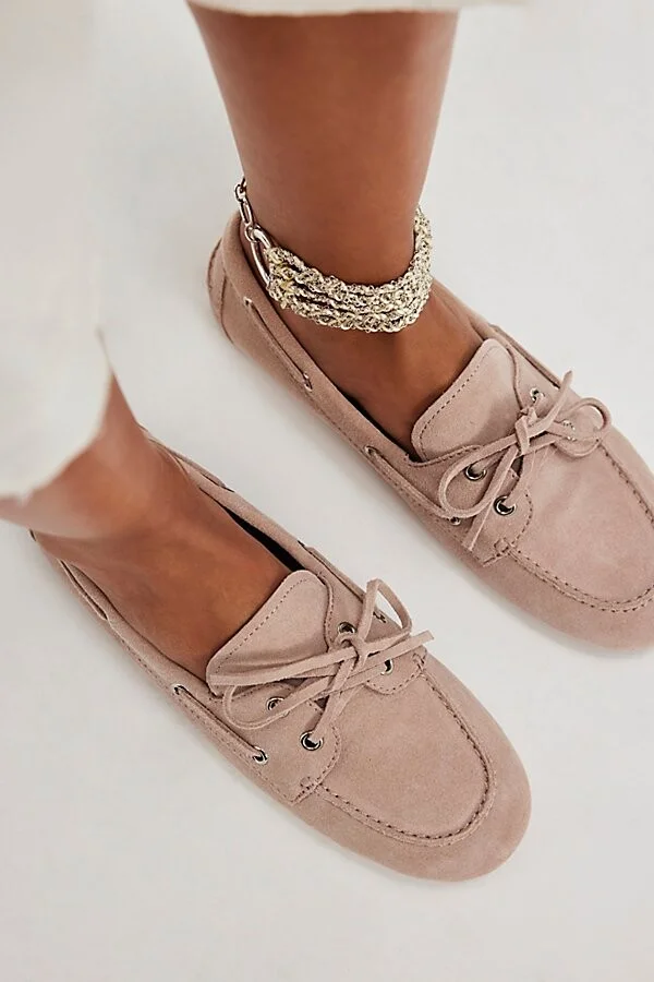 Yachting Day Suede Boat Shoes - Image 2