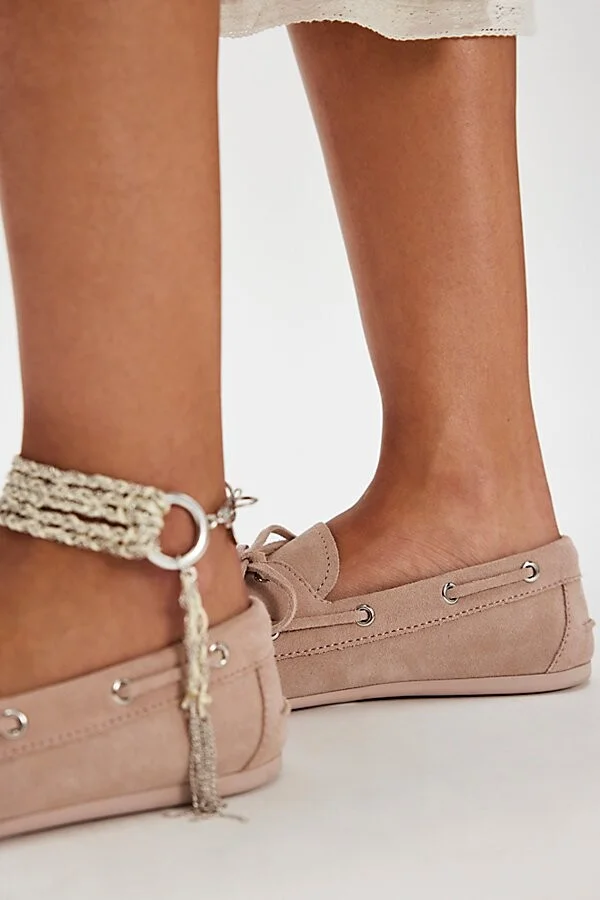 Yachting Day Suede Boat Shoes - Image 3
