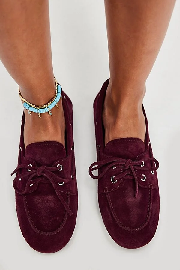 Yachting Day Suede Boat Shoes - Image 2