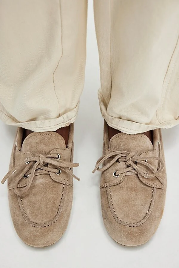 Yachting Day Suede Boat Shoes - Image 2