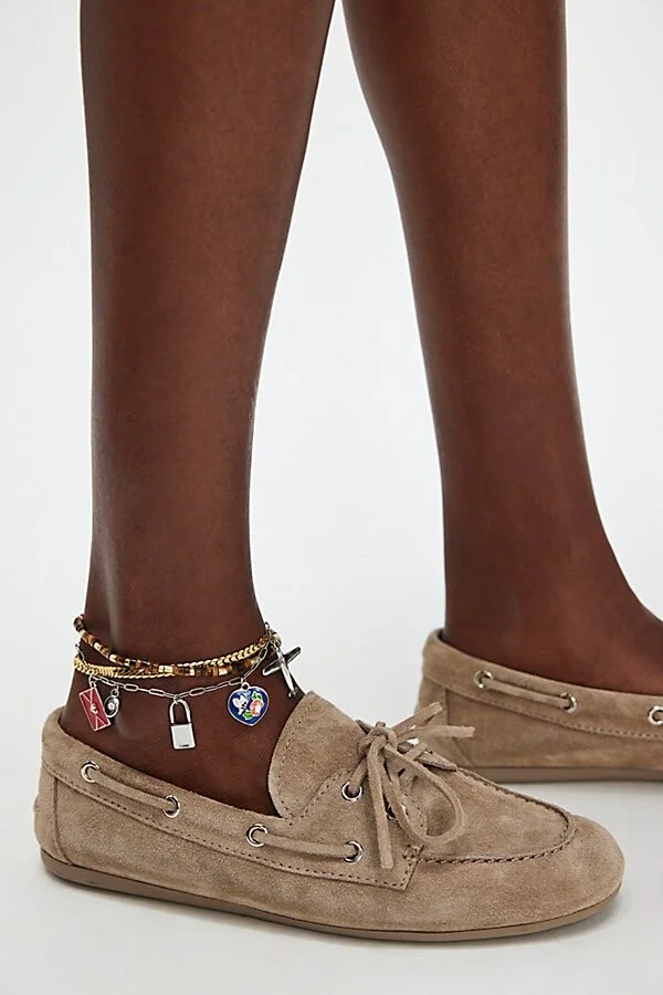 Yachting Day Suede Boat Shoes - Image 3