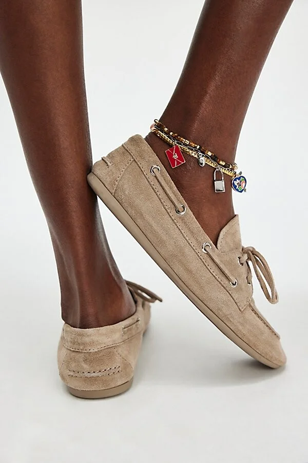 Yachting Day Suede Boat Shoes - Image 4