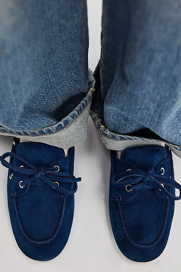 Yachting Day Suede Boat Shoes