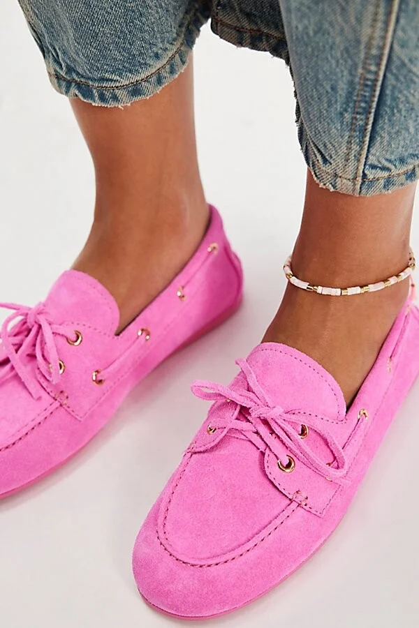 Yachting Day Suede Boat Shoes
