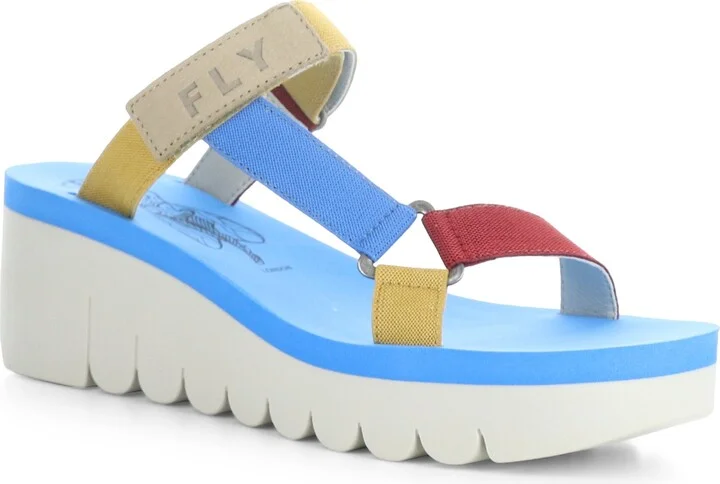 Yaka Platform Wedge Sandal