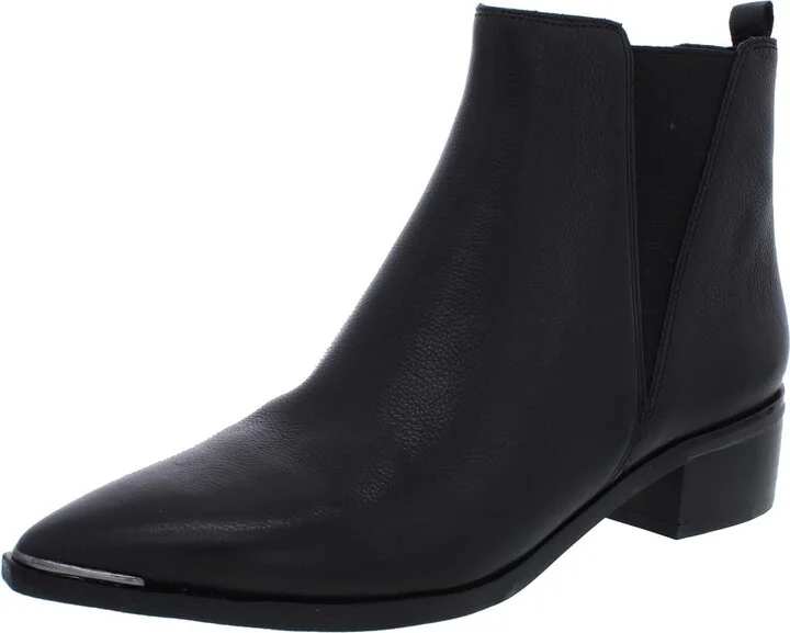 Yale Womens Pointed Toe Chelsea Boots