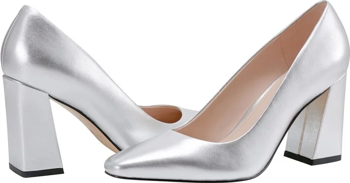 Yalina Pointed Toe Block Heel Pump - Image 6