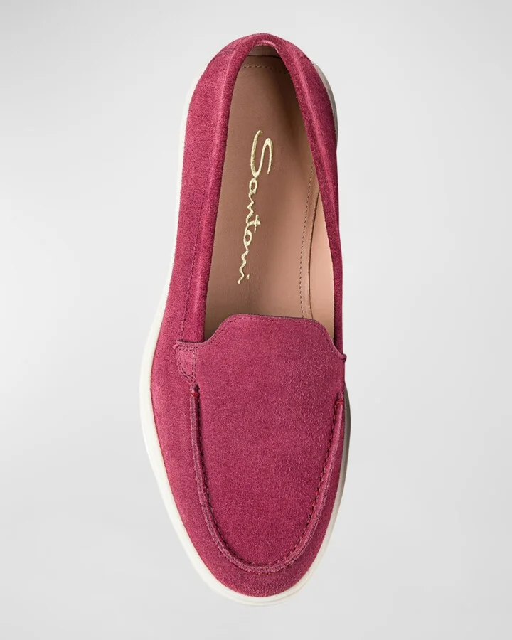 Yaltamoc Suede Slip-On Loafers - Image 7