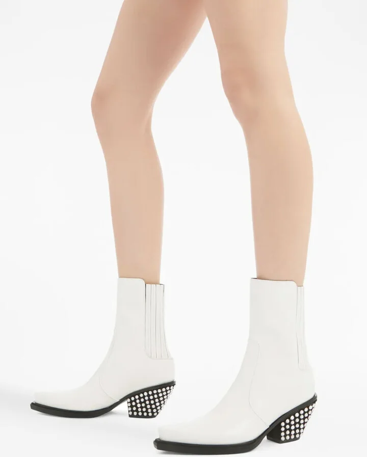 Yanhira 55mm leather boots - Image 5