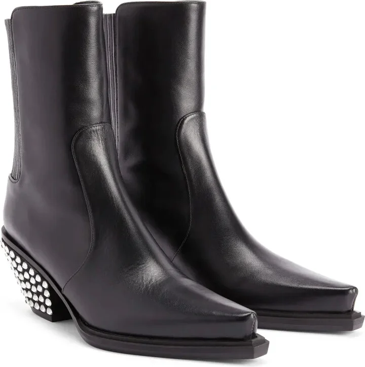 Yanhira 75mm crystal-embellished ankle boots - Image 2