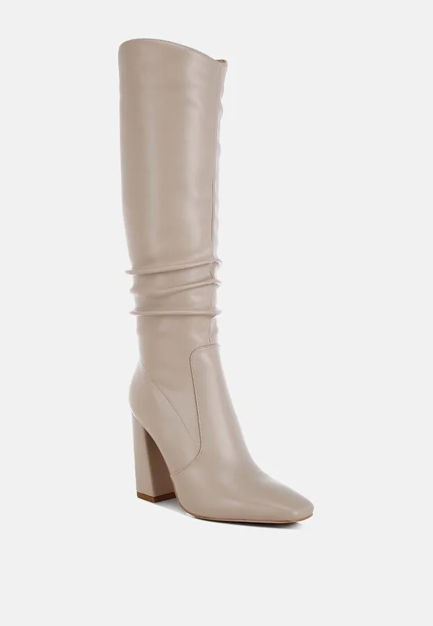 Yanir Slouchy Shaft Knee-High Boots - Image 2
